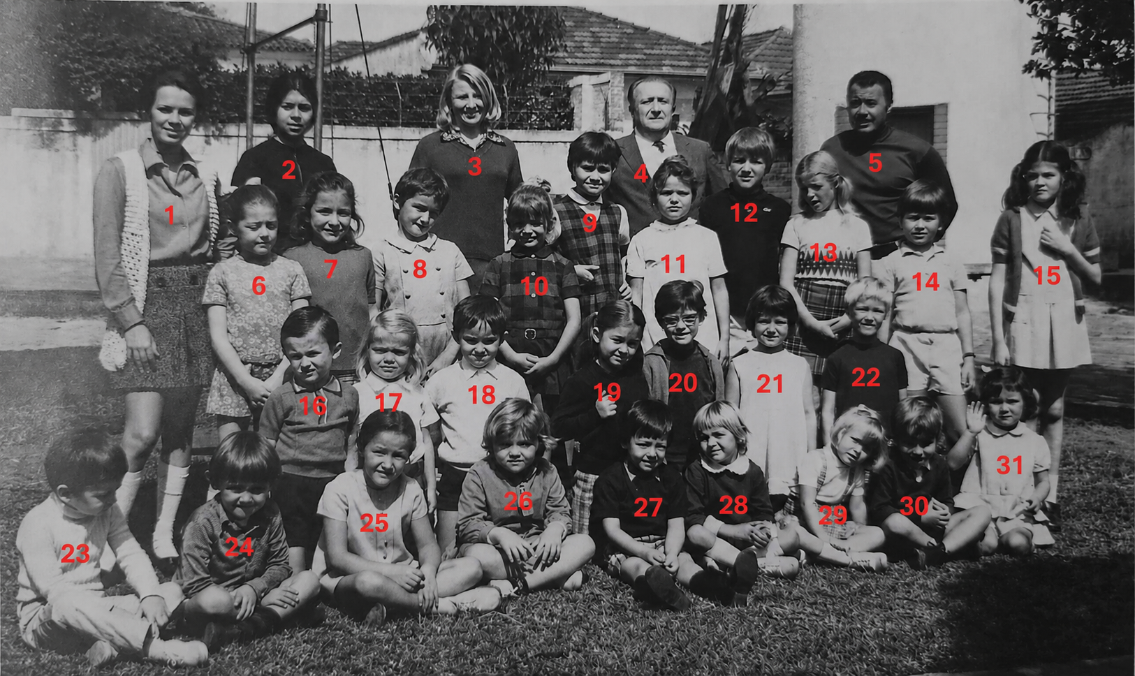Jacques — La Petite École Avec des noms et numéros